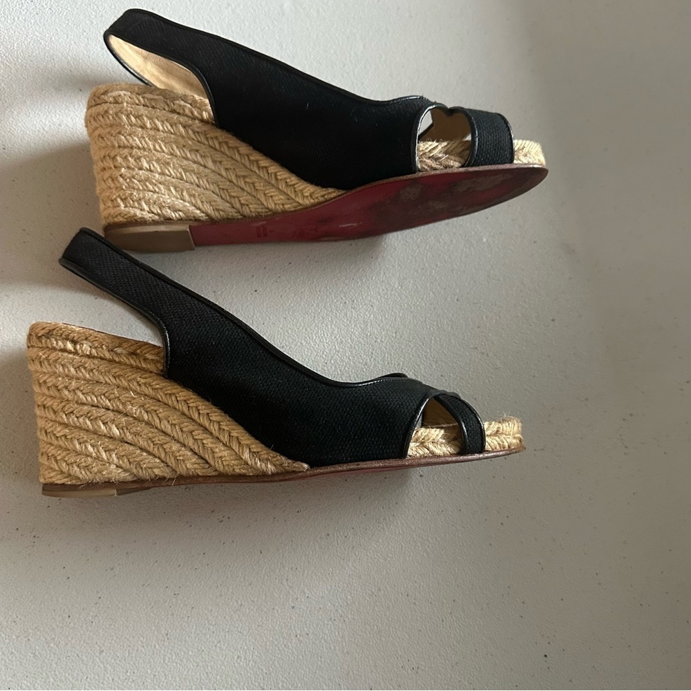 Christian Louboutin
Canvas Espadrilles wedge women’s